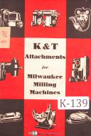 Kearney & Trecker-Milwaukee-Kearney & Trecker Attachments for Milwaukee Milling Machines Manual-Attachment-01